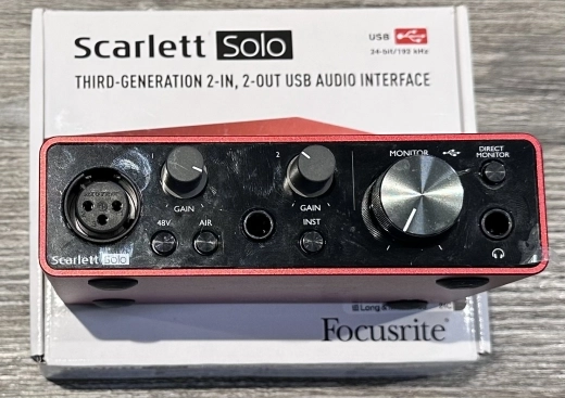 Focusrite - SCARLETTSOLOMK3